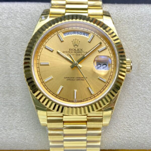 Rolex Day-Date 40MM M228238-0003 EW Factory Gold Dial Replica Watch - UK Replica