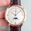 Vacheron Constantin Patrimony 4010U/000R-B329 18K Rose Gold White Dial Replica Watch - UK Replica