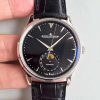 Jaeger-LeCoultre Master Ultra Thin Moon 1368470 ZF Factory Black Dial Replica Watch - UK Replica