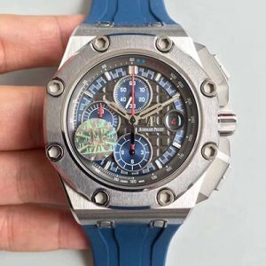 Audemars Piguet Royal Oak Offshore Michael Schumacher 26568PM.OO.A021CA.01 JF Factory V8 Dark Grey Dial Replica Watch - UK Replica