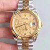 Rolex Datejust 126333-0003 41MM Yellow Gold Rolex Dial EW Factory Replica Watch - UK Replica