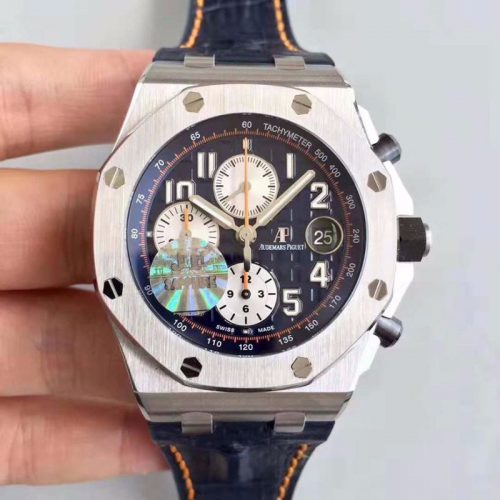 Audemars Piguet Royal Oak Offshore Navy 26470ST.OO.A027CA.01 JF Factory V2 Blue Dial Replica Watch - UK Replica