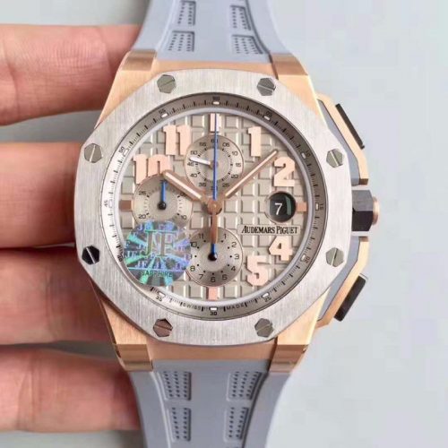 Audemars Piguet Royal Oak Offshore LeBron James 26210OI.OO.A109CR.01 JF Factory V5 Gray Dial Replica Watch - UK Replica