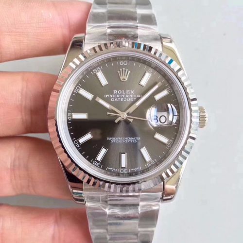 Rolex Datejust II M126334-0014 EW Factory Grey Dial Replica Watch - UK Replica