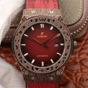 Hublot Classic Fusion Arturo Fuente Limited Edition 511.OX.6670.LR.OPX17 JJ Factory Red Dial Replica Watch - UK Replica