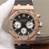 Audemars Piguet Royal Oak Chronograph 26331OR.OO.1220OR OM Factory Black Dial Replica Watch - UK Replica