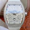 Franck Muller Vanguard V45.SC.DT.D.NBR.CD.5N.NR Diamond Dial Replica Watch - UK Replica