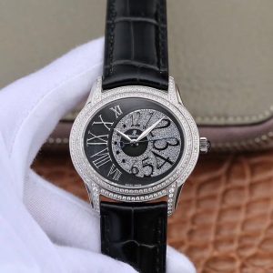 Audemars Piguet Millenary Lady 77302BC.ZZ.D001CR.01 Black Dial Replica Watch - UK Replica