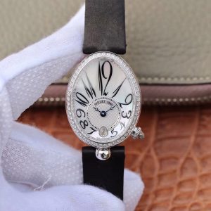 Breguet Reine De Naples 8918BB/58/864/D00D ZF Factory White Mother Of Pearl Dial Replica Watch - UK Replica