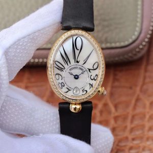 Breguet Reine De Naples 8918BA/58/864.D00D Ladies ZF Factory Yellow Gold Mother Of Pearl Dial Replica Watch - UK Replica