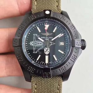 Breitling Avenger II Seawolf Boelcke M173316Y/BE72 GF Factory Black Dial Replica Watch - UK Replica