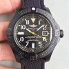 Breitling Avenger Seawolf Blacksteel Code Yellow M17330B2 GF Factory Black Dial Replica Watch - UK Replica