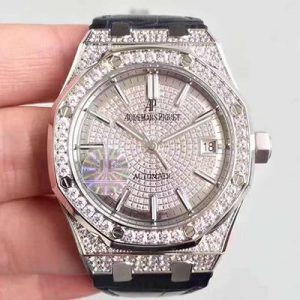 Audemars Piguet Royal Oak 15450 JF Factory Diamond Dial Replica Watch - UK Replica