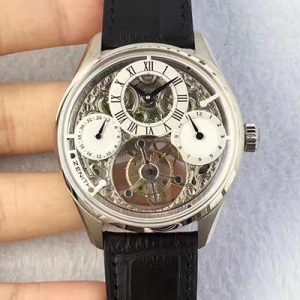 Zenith EP Calender Skeleton Tourbillon SS/LE White and Skeleton Dial Replica Watch - UK Replica