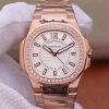 Patek Philippe Nautilus Ladies 7010/1R-011 Silver Dial Replica Watch - UK Replica