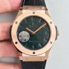 Hublot Classic Fusion Berluti Scritto 511.OX.0500.VR.BER16 JJ Factory V2 Green Dial Replica Watch - UK Replica