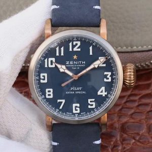 Zenith Pilot Type 20 Extra Special 29.2430.679.21.C753 XF Factory Blue Dial Replica Watch - UK Replica