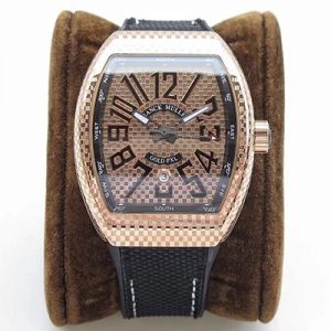 Franck Muller Vanguard V45 Rose Gold Dial Replica Watch - UK Replica