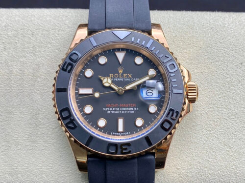 Rolex Yacht-Master 40MM 116655 Noob Factory Black Dial Replica Watch - UK Replica