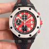 Audemars Piguet Royal Oak Offshore Singapore GP F1 26190OS.OO.D003CU.01 JF Factory Red Dial Replica Watch - UK Replica