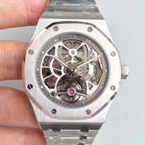 Audemars Piguet Royal Oak 26518ST.OO.1220ST.01 Tourbillon Skeleton Dial Replica Watch - UK Replica