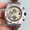 Audemars Piguet Royal Oak Offshore 26470ST.OO.A801CR.01 JF Factory V2 Beige Dial Replica Watch - UK Replica