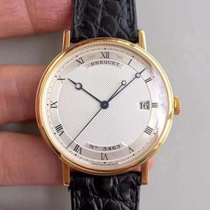 Breguet Classique 5177BA/12/9V6 Yellow Gold MKS Factory Silver Dial Replica Watch - UK Replica