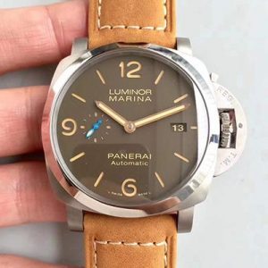 Panerai Luminor Marina 1950 PAM1351 ZF Factory Brown Dial Replica Watch - UK Replica