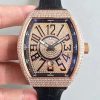 Franck Muller 8880 SC DT Rose Gold Diamond Dial Replica Watch- UK Replica