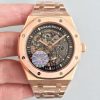 Audemars Piguet Royal Oak 15407OR.OO.1220OR.01 JF Factory Skeleton Dial Replica Watch - UK Replica