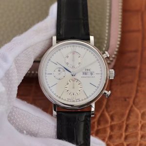 IWC Portofino Chronograph Multi-function IW391022 ZF Factory White Dial Replica Watch - UK Replica