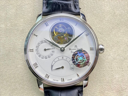 JB Factory Blancpain Villeret Tourbillon 8 Jours 6025-1542-55b Replica Watch