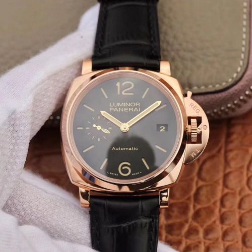 VS Factory Panerai Luminor Due 38MM PAM01029 Rose Gold Replica Watch