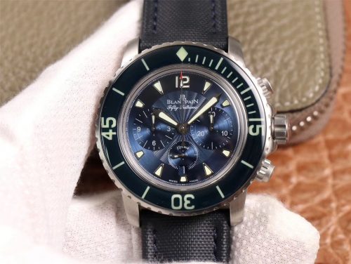 Blancpain Fifty Fathoms Chronographe Flyback 5085FB-1140-52B OM Factory Replica Watch