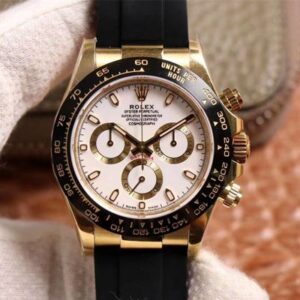 Rolex Daytona M116518LN-0041 Noob Factory White Dial 4130 Movement Replica Watch