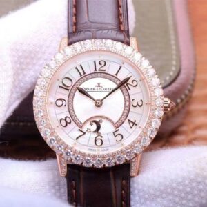 Jaeger LeCoultre Rendez Vous Q3523570 ZF Factory Rose Gold Diamond Replica Watch