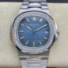 Patek Philippe Nautilus 5713/1G-010 PPF Factory V4 Blue Dial Replica Watch