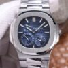 Patek Philippe Nautilus 5712/1A-001 PF Factory Blue Dial Steel Strap Replica Watch