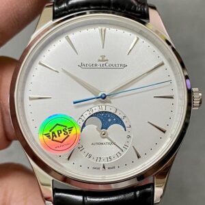 Jaeger-LeCoultre Master Series Perpetual Calendar 1368430 APS Factory Silver Dial JF Replica Watches - JF Replica