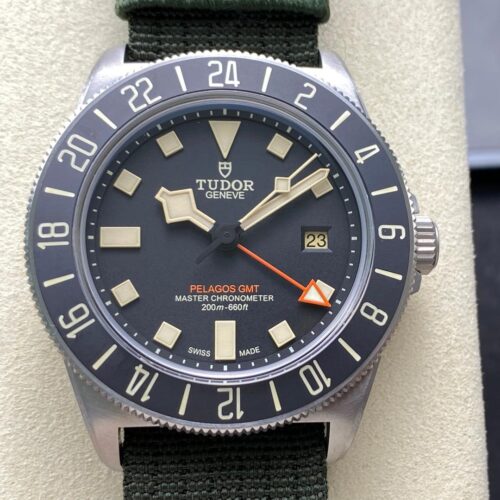 Tudor Pelagos M2542G247NU-0002 M+ Factory Green Strap JF Replica Watches - JF Replica