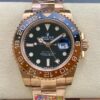 Rolex GMT-Master II m126715chnr-0001 Clean Factory Gold Strap JF Replica Watches - JF Replica